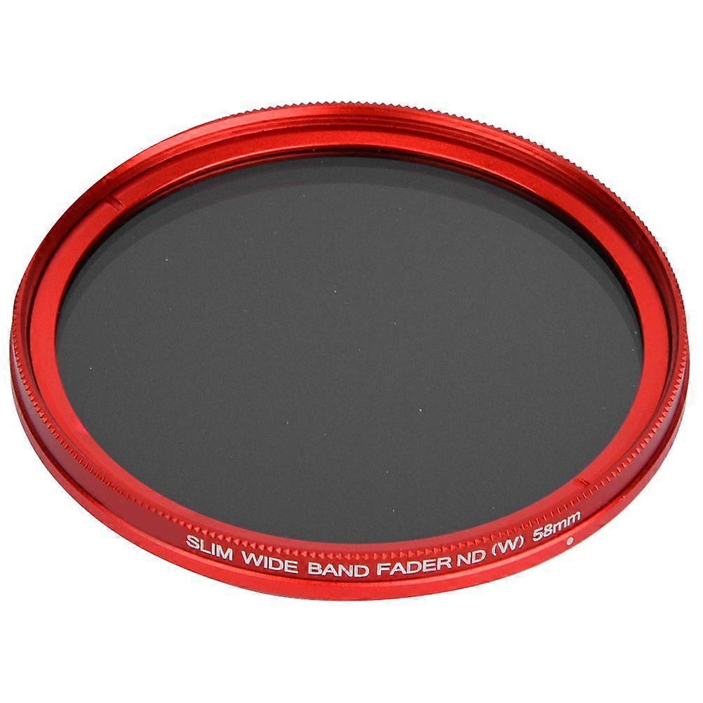 FOTGA 58mm ND2-400 Silm ND Filter Adjustable Variable Neutral Density ND2 to ND400 for Camera