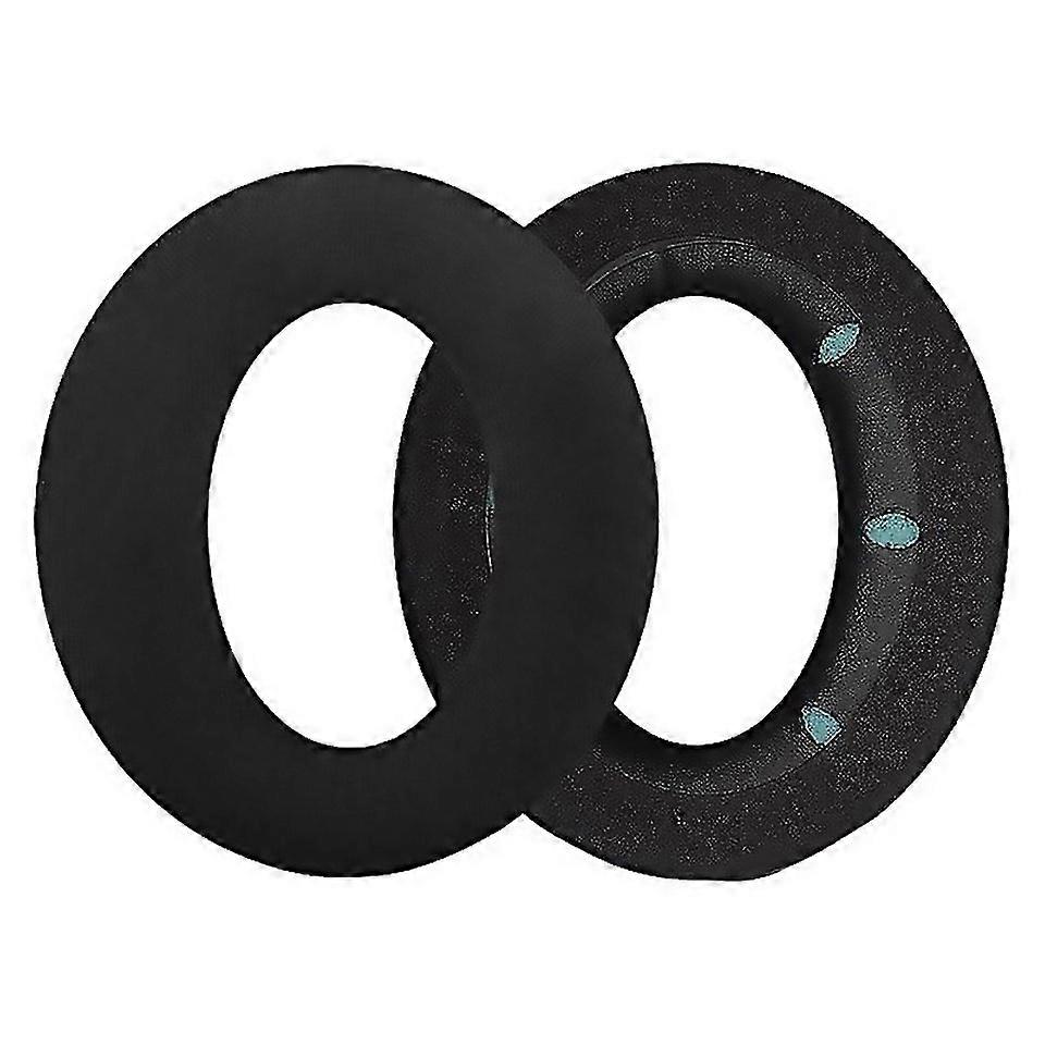 For 2 Pack Ice Silk Cloth Earphone Earpads Pads For Hyperx Revolver