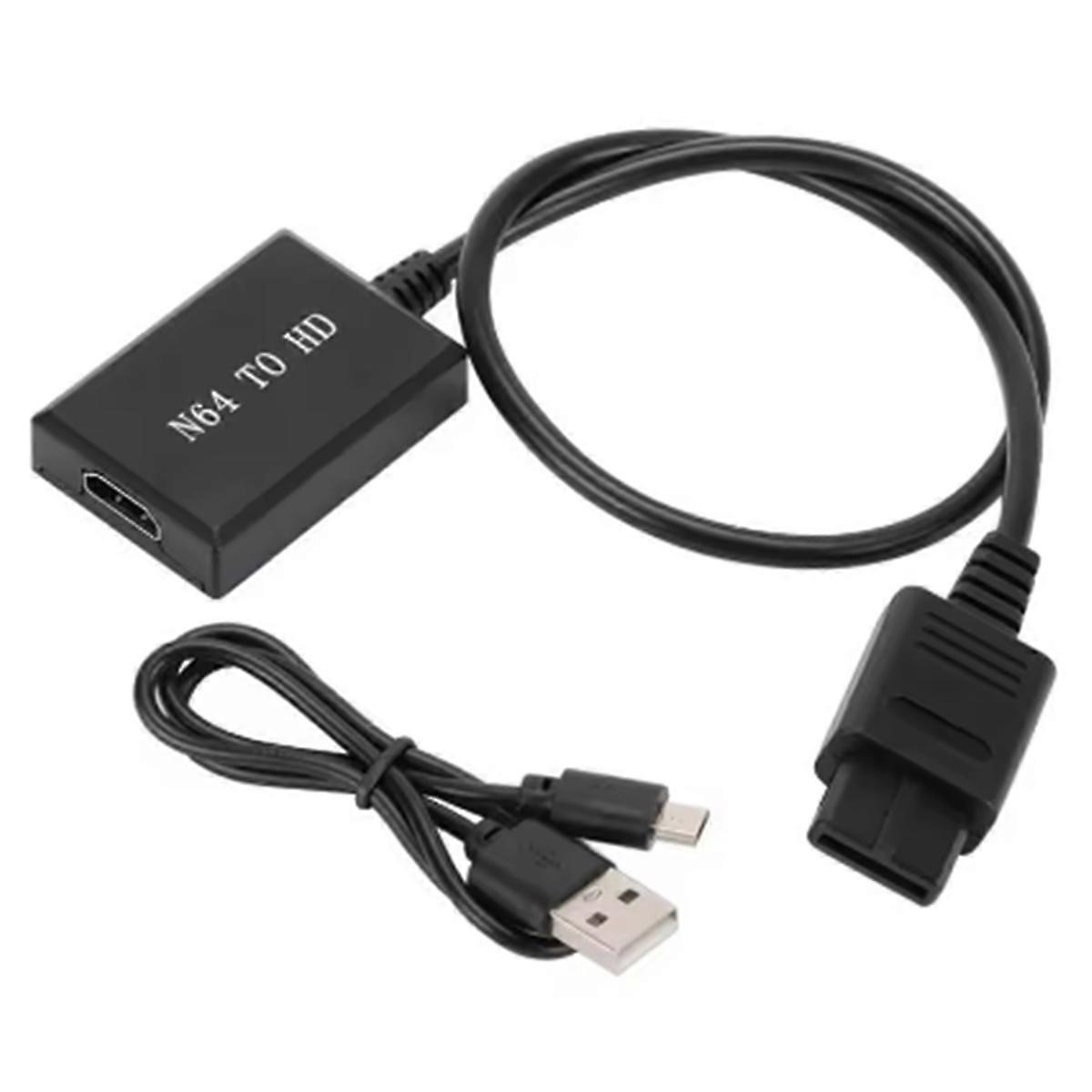 For N64 to -Compatible Converter HD Link Cable