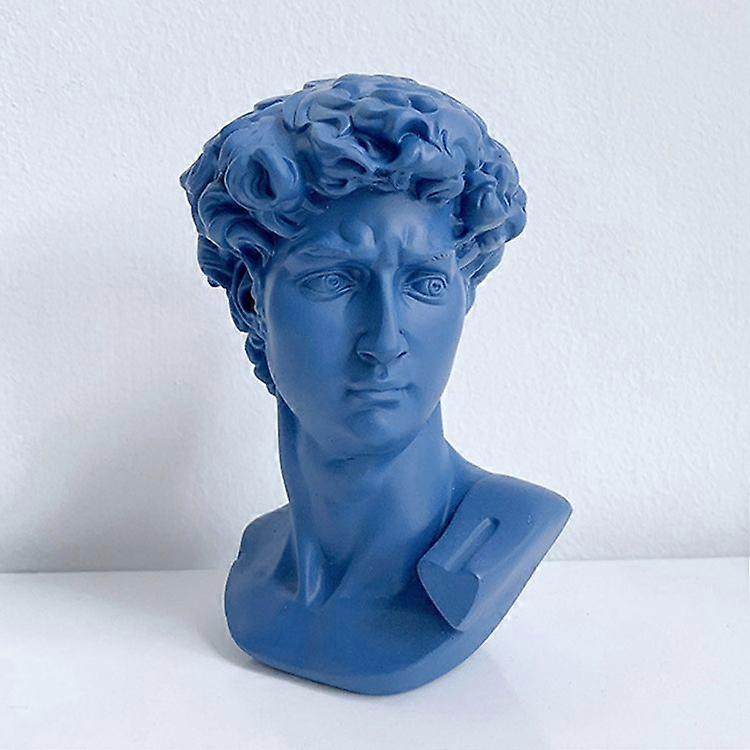 Blue Ball Magic Square Photo Props Blue Plaster