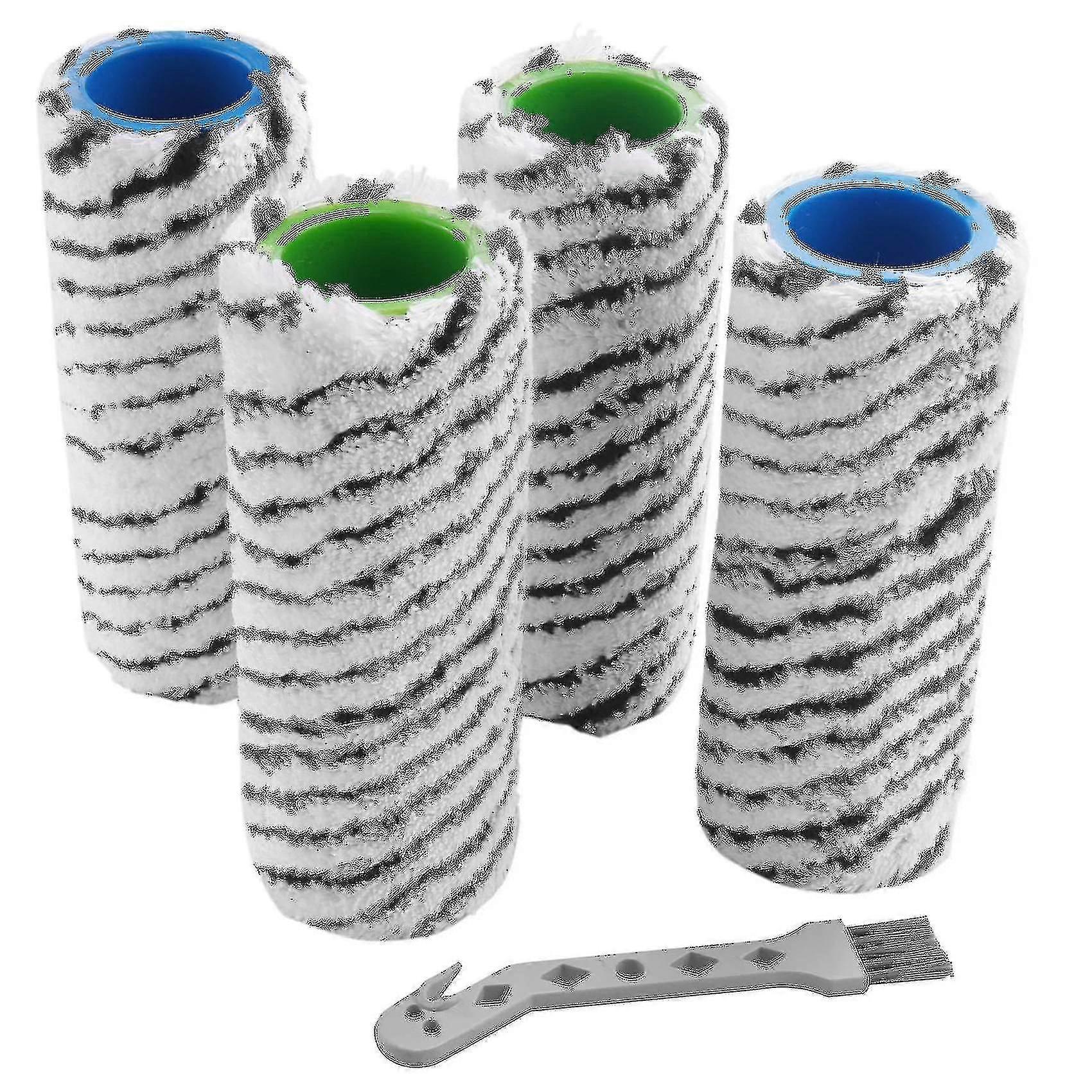 4pcs Stone Roller Brush For Karcher Fc7 Fc7 Premium Fc5 Fc5 Premium