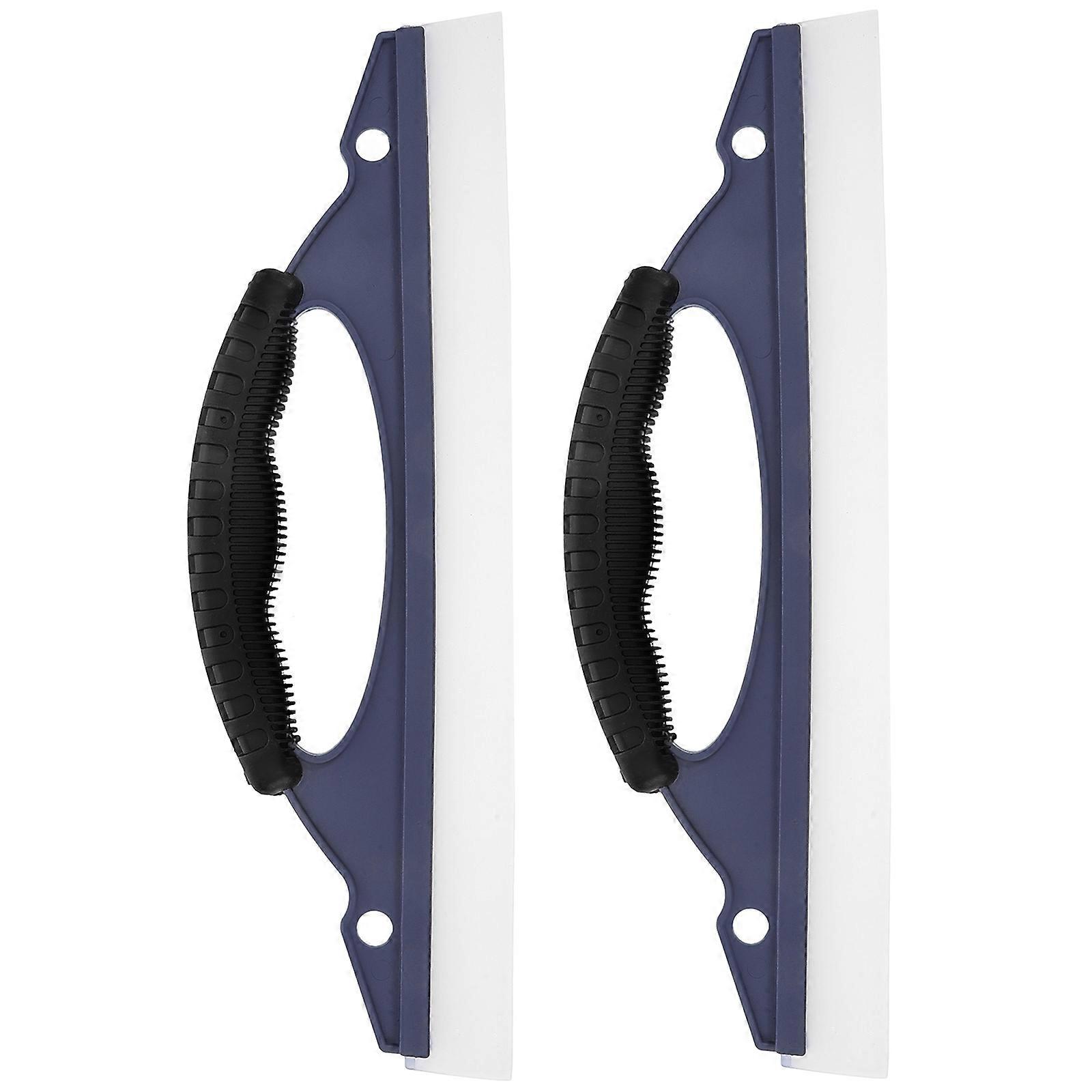 Silicone Car Squeegee for Water Removal 2Pcs Gentle Cleaning Tool for Vehicles