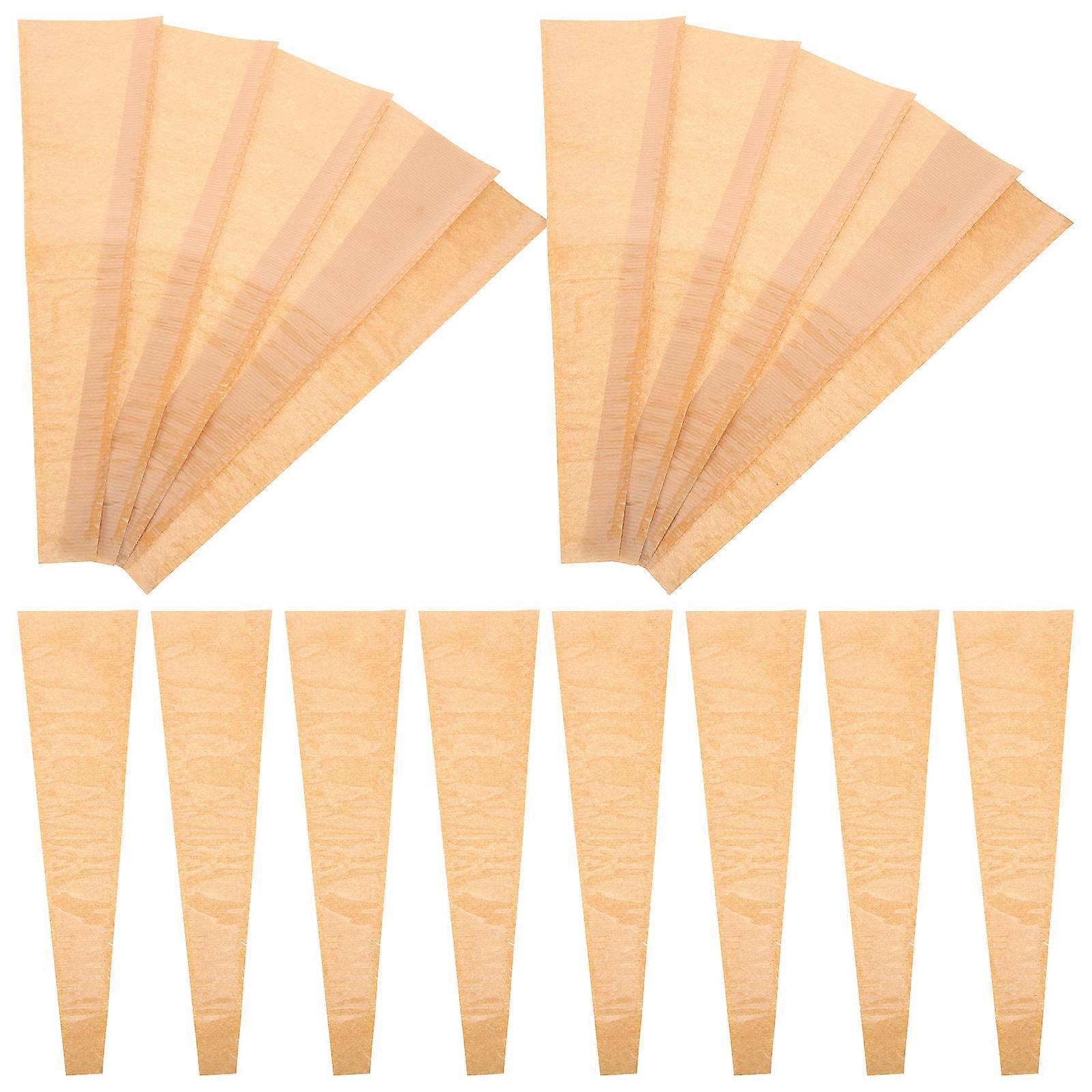 Single Floral Packaging Bag Rose Wrapping Sleeve for 120Pcs Storage