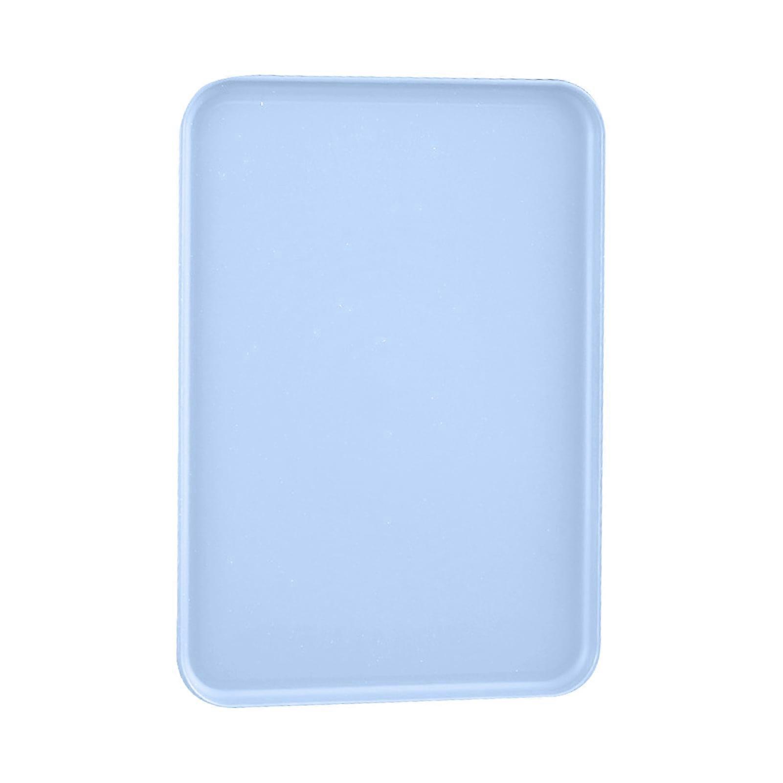 Multi-use Large Capacity Serving Tray Plastic Practical Food-grade Storage Tray for Home