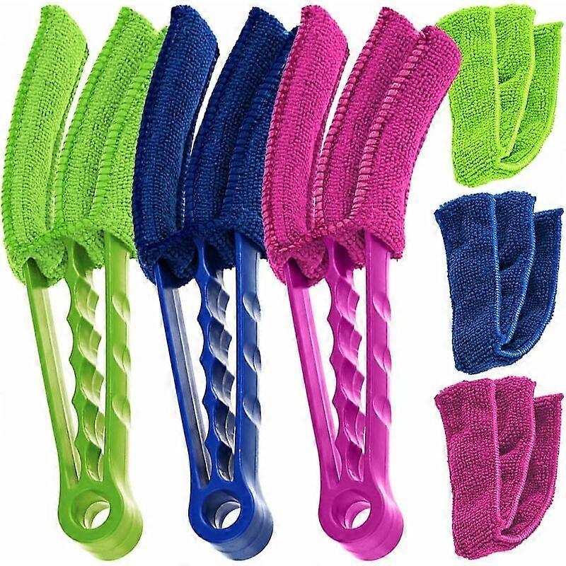 Window Blind Duster, 3 Pack Air Conditioner Shutter Brush, Dust Collector