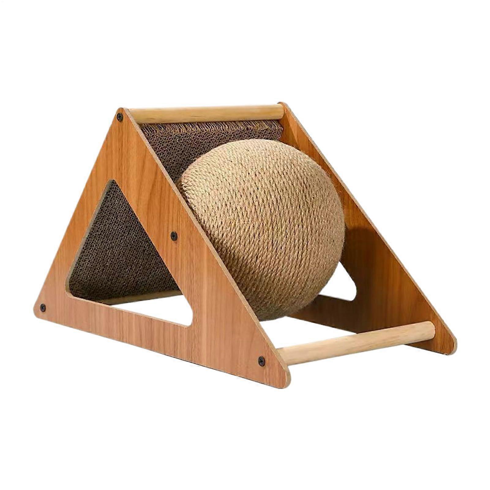 Cat Scratching Ball Anti Dumping Kitten Toy For Exercise And Boredom Relief With Training Function Natural Sisal Ball