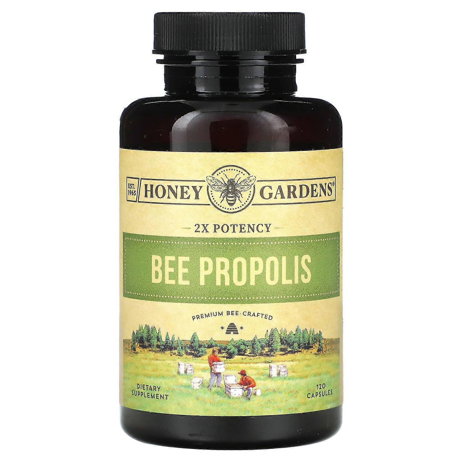 Bee Propolis, 2X Potency, 120 Capsules