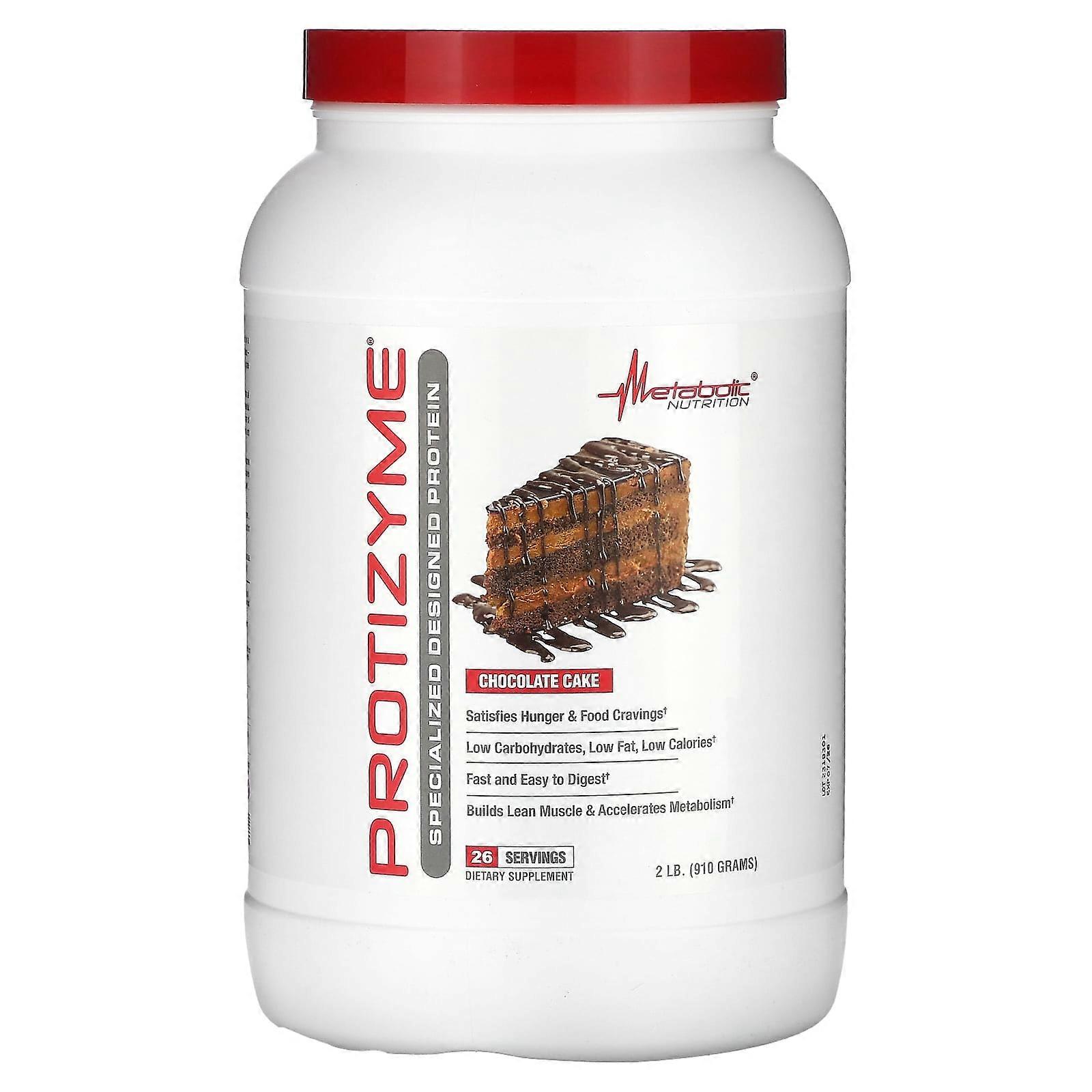 Protizyme, Specialized Designed Protein, Chocolate Cake, 2 lb (910 g)