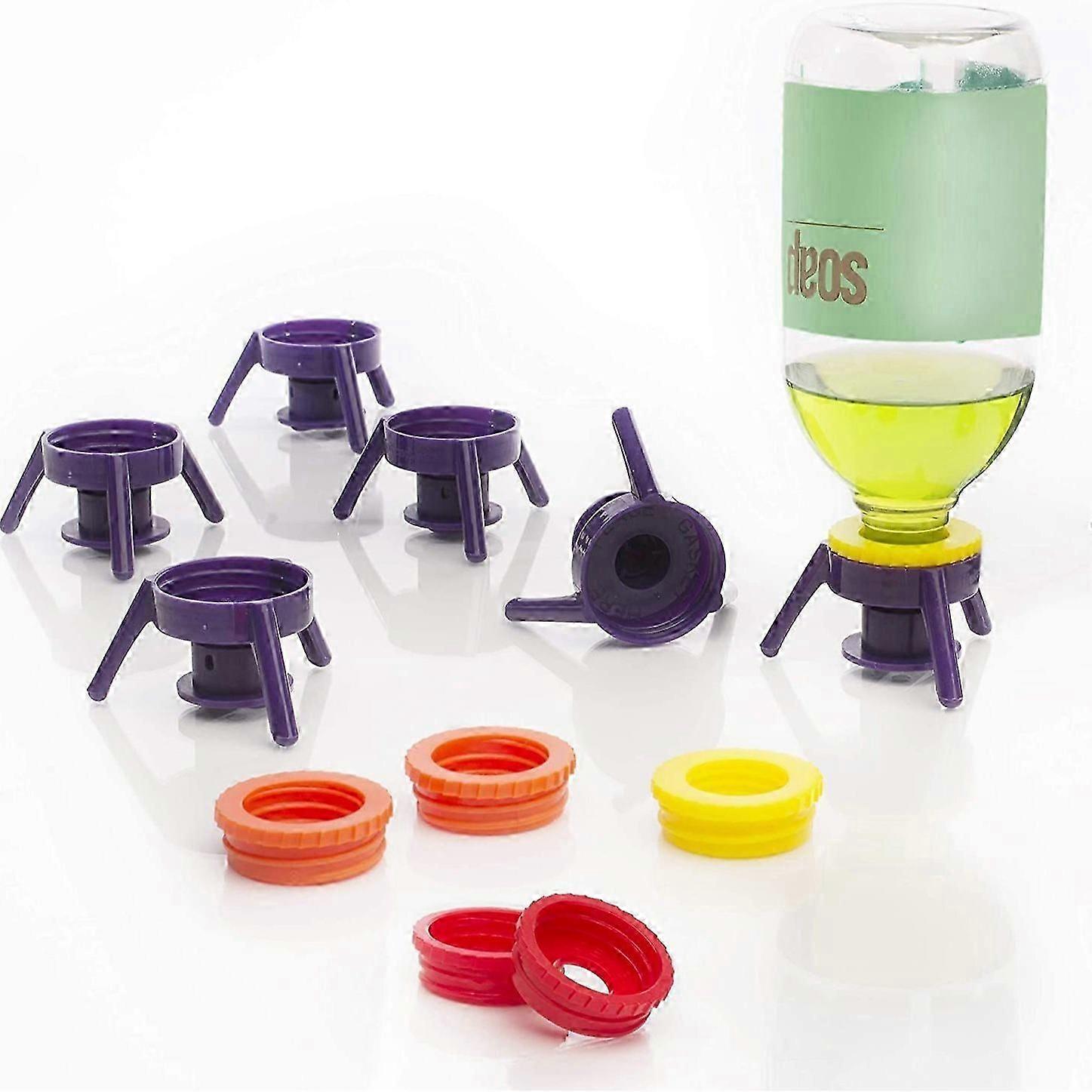 Bottle Cap Kit, Universal Plastic Bottle Emptying Kit, Multifunctional Bottle Cap Inverted Bottle Holder
