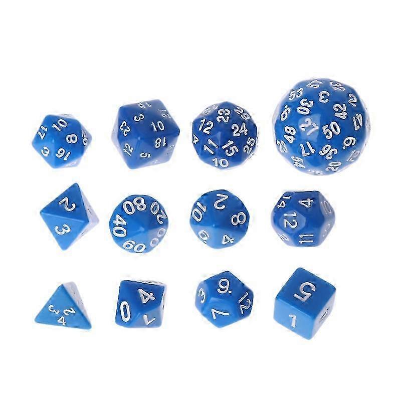 2025 12pcs/Set Multi-sided Polyhedral Dice D4 D6 D8 D10 D12 D20 D24 D30 D60 Dungeons