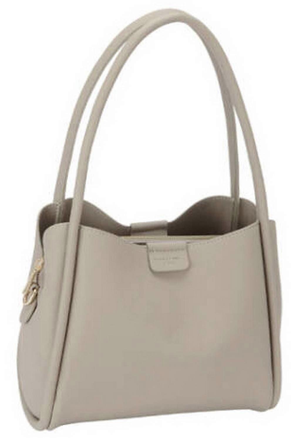 David Jones Multi Pocket Tote Bag - Abbey Stone Grey