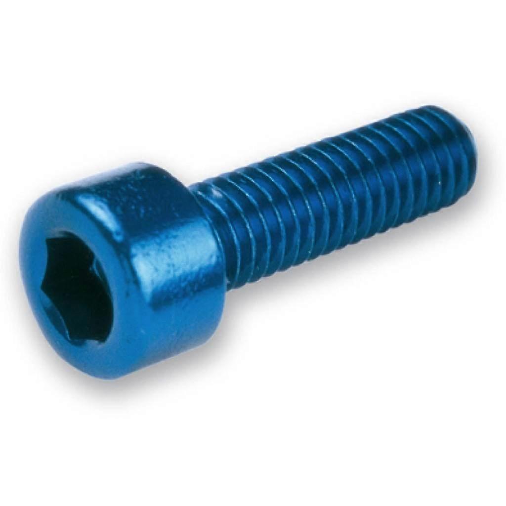 Screw Set 6Piece Aluminium Hex Red M8 x 25 Screws