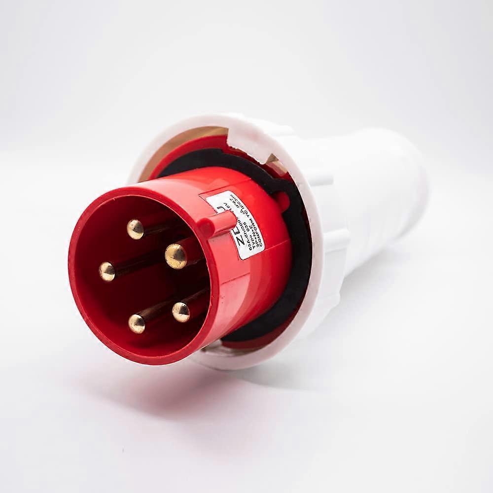 Industrial Connector Plug 5P 63A 380415V 3P+E+N 6H IP67 AC Power Connector 5Pole Socket