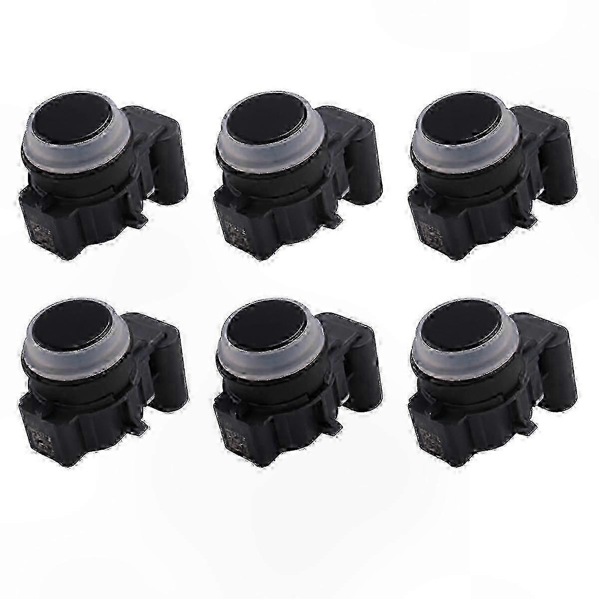 Universal Parking Sensor System for Cars, 6 Sensors, Bumper Mount, 2012-2020 Compatibility