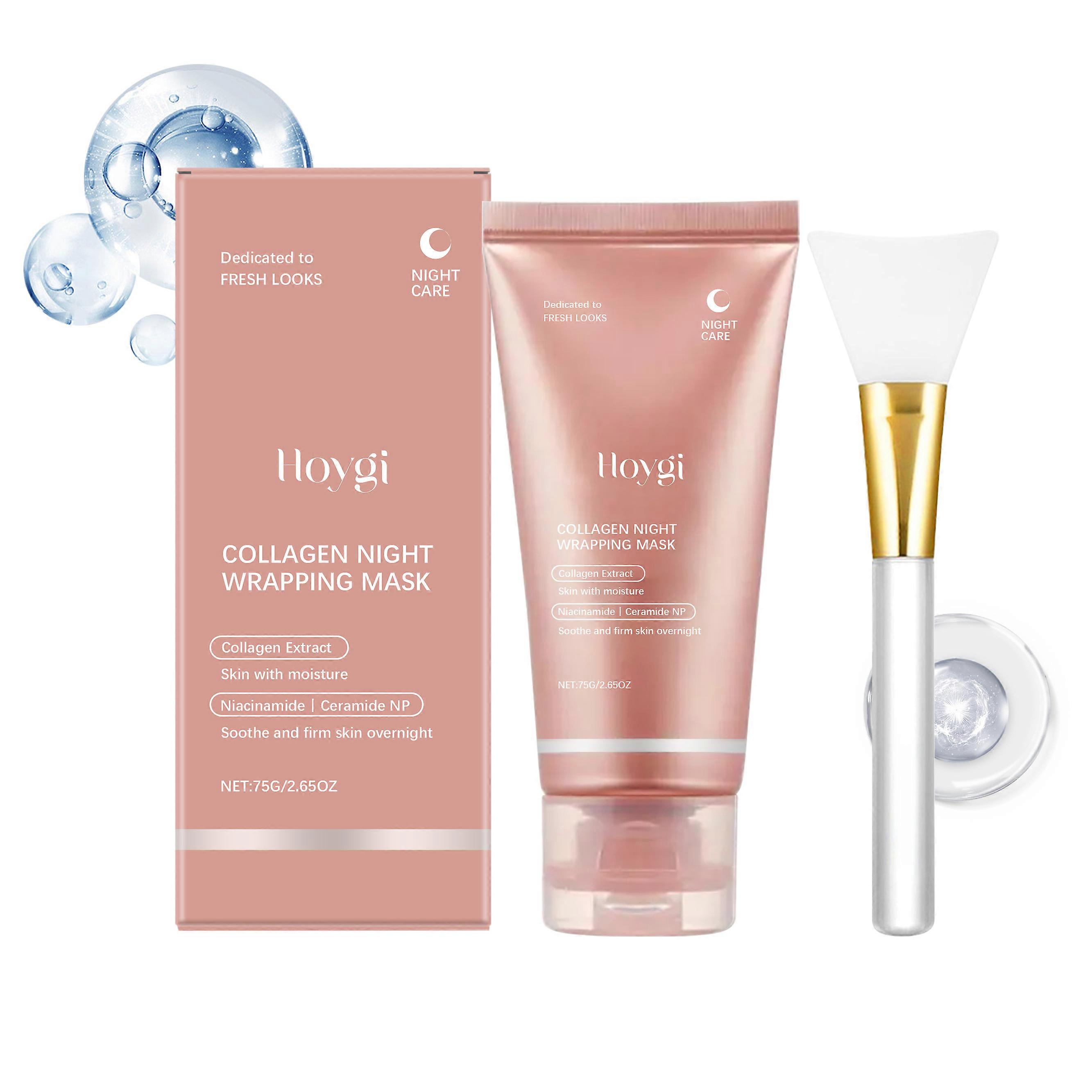 Hoygi Collagen Peel-Off Mask (With Scraper) Moisturizing, Hydrating, Nourishing And Cleansing Evening Care Peel-Off Mask