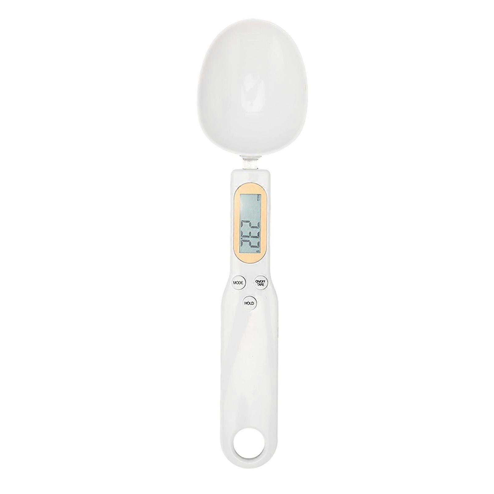 Digital Spoon Scale Multifunction High Accuracy 500g 0.1g Rechargeable Electronic Food Scale with LCD Display 