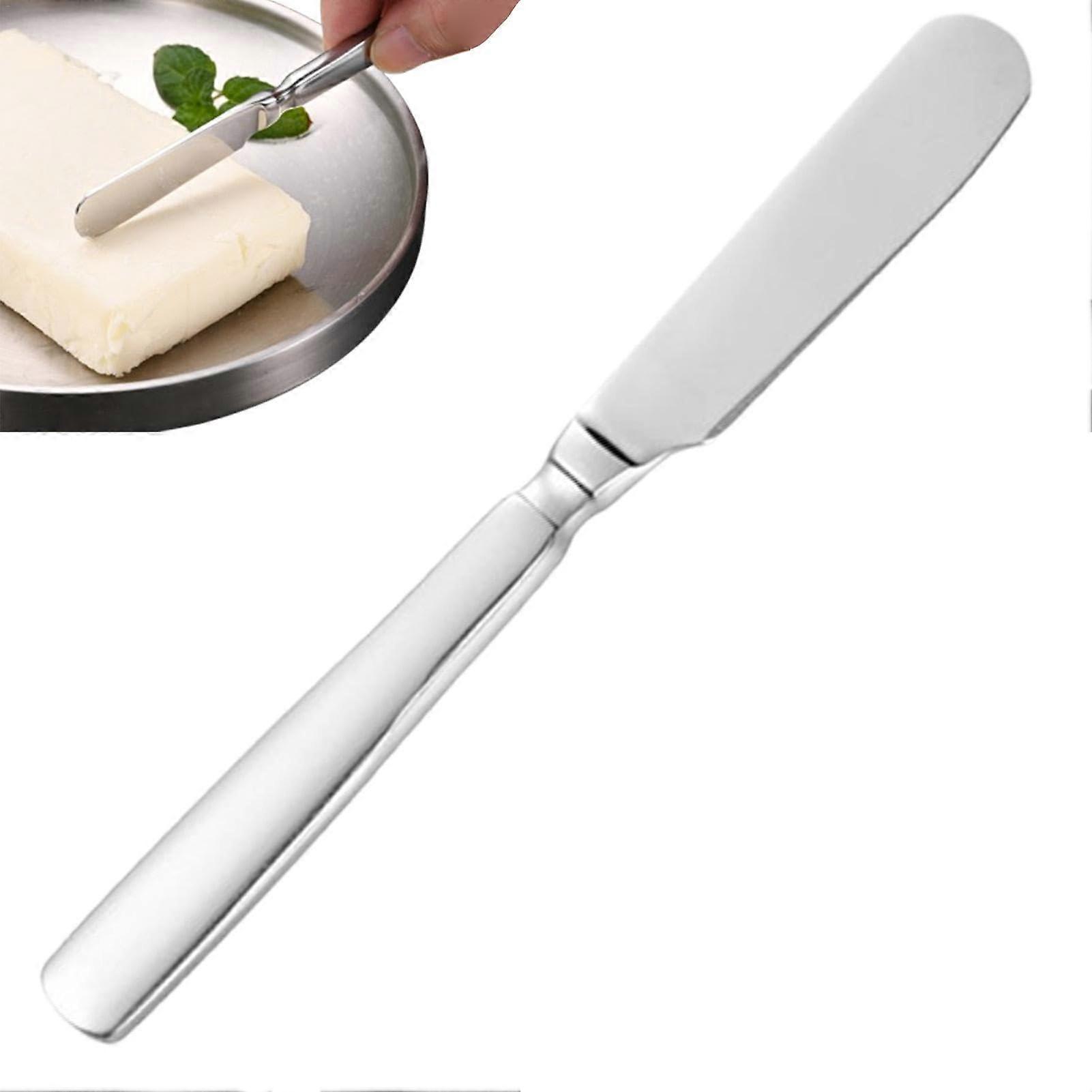 Cream Cheese Spreader, Stainless Steel Sandwich Spreader for Cake Decorating, Butter Jam Scraper and Can Scraper
