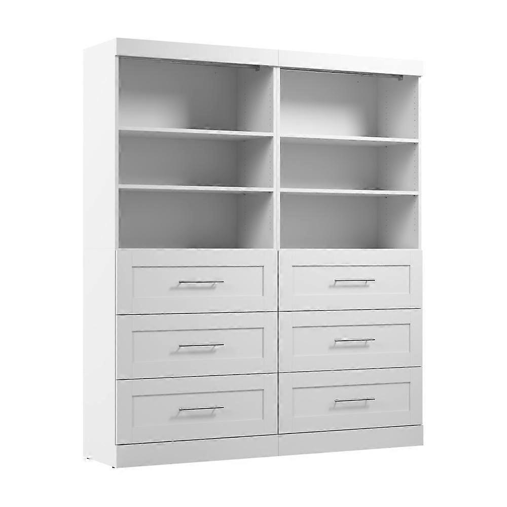 Pur by Bestar 72" Storage Kit in White