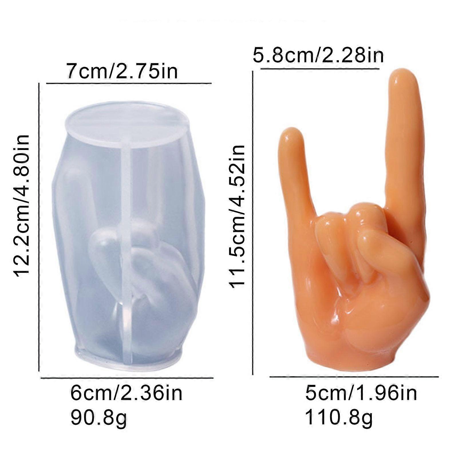 Rock Gesture Silicone Mould Multiple Compatibility Silicone Mould