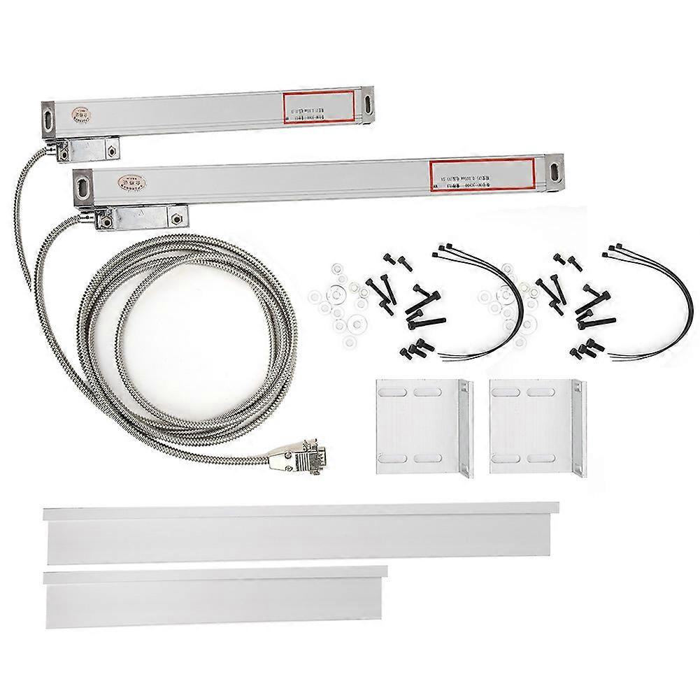 2PCS 100mm 350mm Stroke Linear Scale for JCS900-2AE/JCS900-3AE Digital Readout