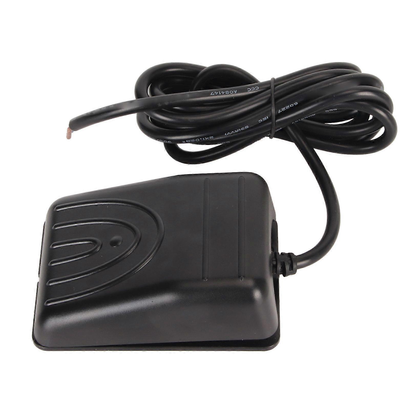 Foot Switch Self Locking Motor Controller Single Foot Pedal Switch for Power Tool Mechanical Equipment 16A 250V ACSH