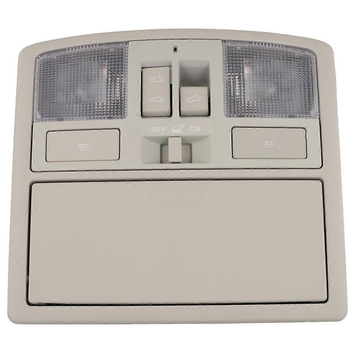 For 2010-2013 with Sunroof Switch Gray Overhead Console with Down Light BCN8-69-970B-75 BCN869970B75