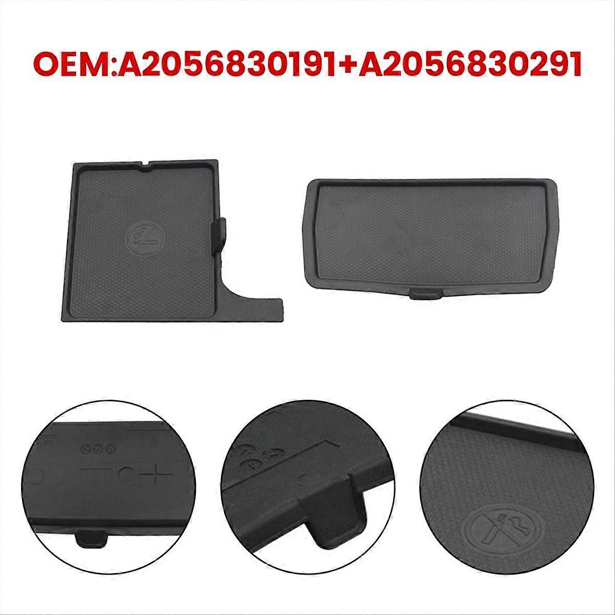 For Car Centre Console + Cup Holder Rubber Tray Inserts