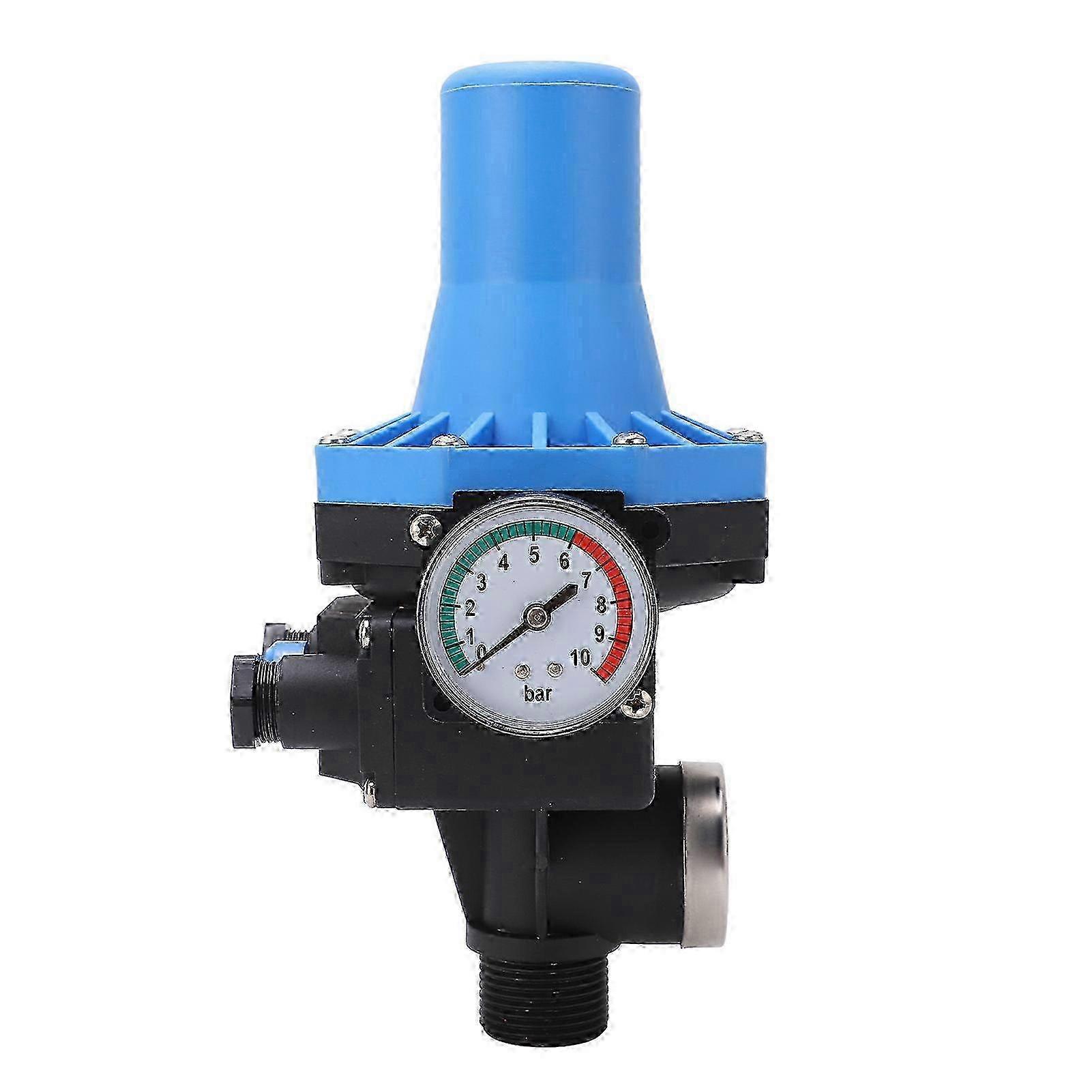 Water Pump Pressure Controller Waterproof Automatic Control Switch with Single Way Valve 110?120V (0.75KW)