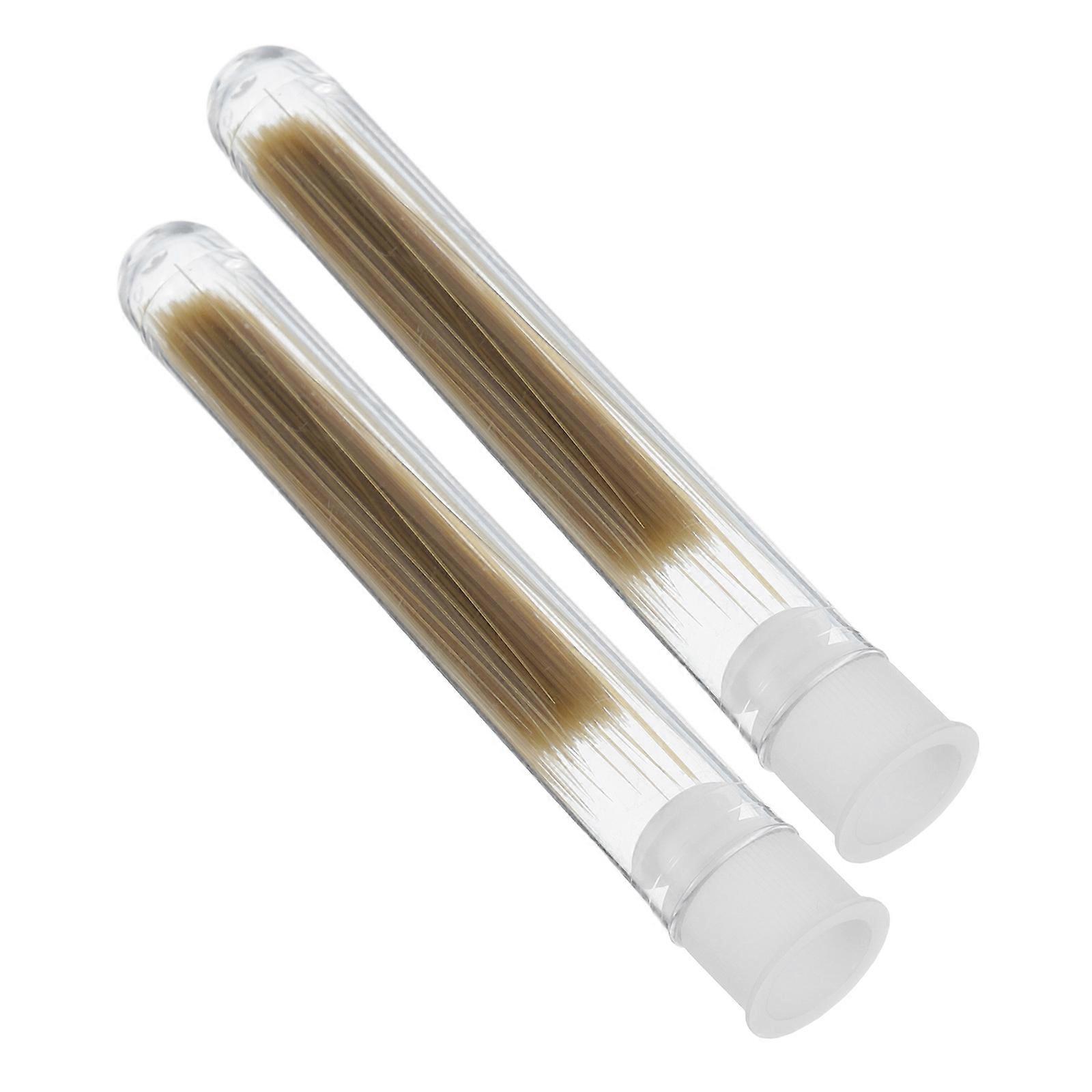 Simulated Animal Cat Whiskers for DIY Crafting 2 Bottles Brown