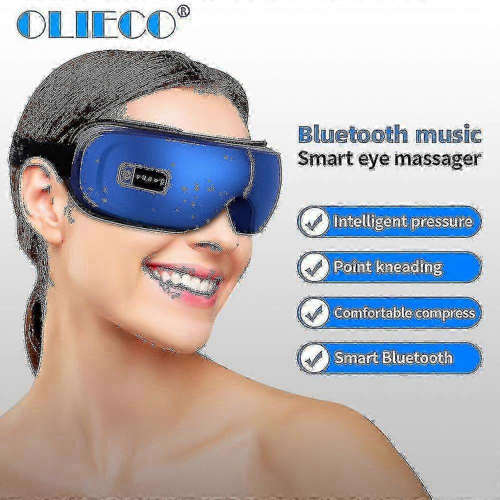 מכשיר עיסוי עיניים נטען 25-26 ספא לחץ חימום להקלה על עייפות עיניים | מכשיר עיסוי עיניים