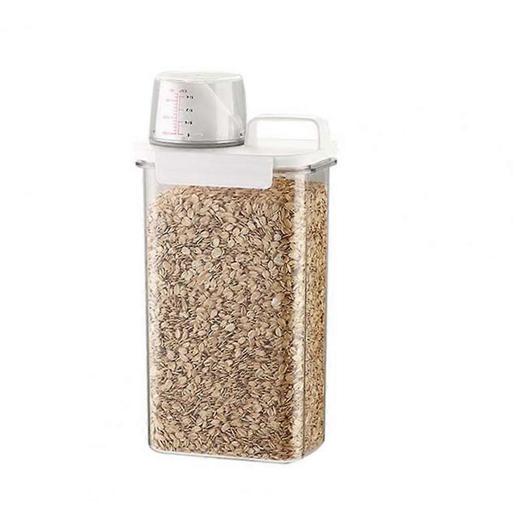 Cereal Dispenser 2300ML Capacity Airtight Plastic Storage Container Leak Proof Easy Flow