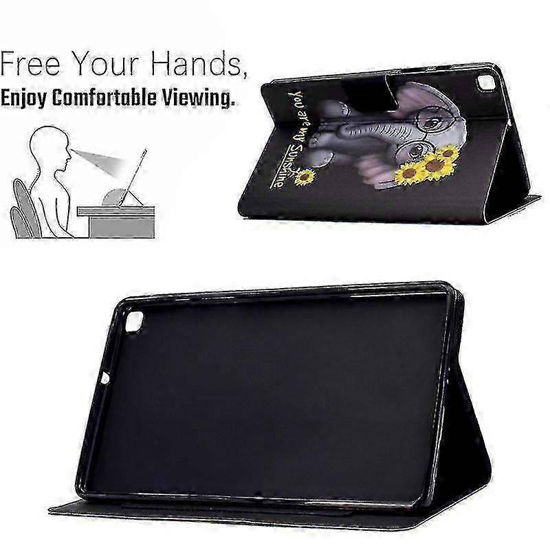 Case For Samsung Galaxy Tab A7 10.4 inch Pattern Cover With Auto Sleep/Wake Function