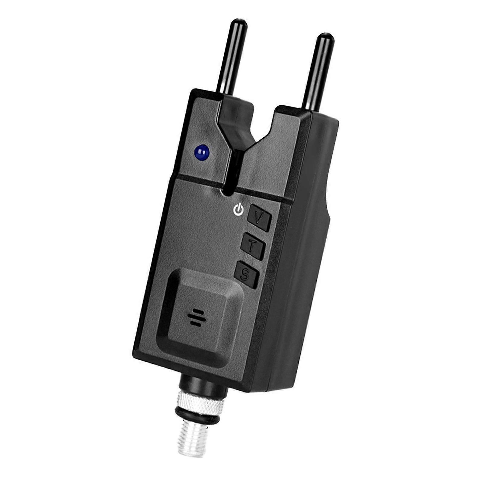 LED Fishing Bites Alarm Adjustable Tone Volumes Waterproof Construction High Sensitivity For Improved Catching Rates Multicolor
