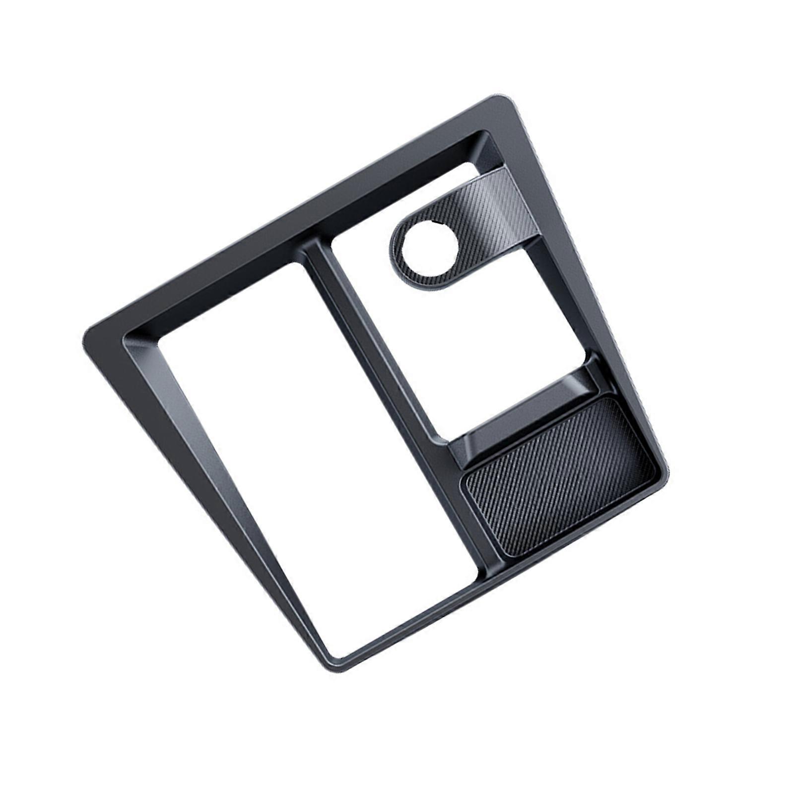 Efficient Wireless Chargers ABS Charging Platform Integrated Wireless Charging Tray Suitable for Vehicles Center Console Multicolor