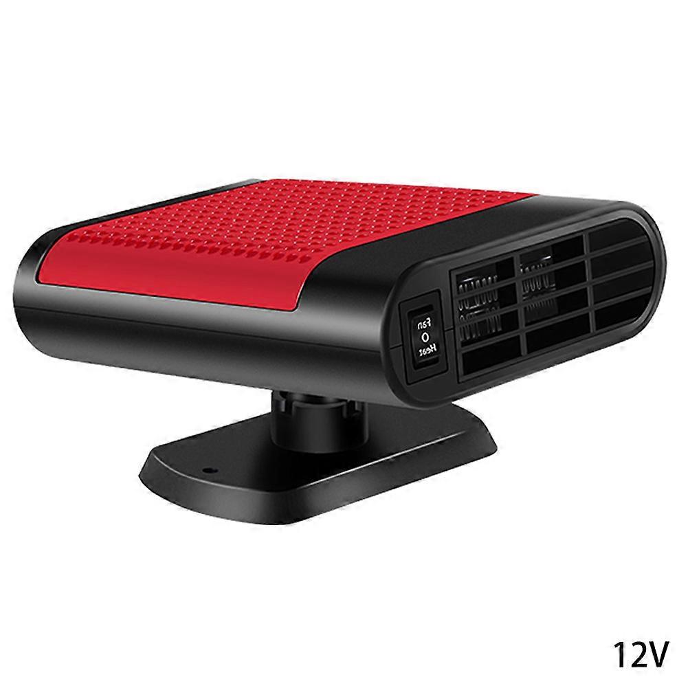 4-in-1 Portable Car Heater - Fan for Heating, Cooling, Defrosting & Windshield, 12V Car Connection