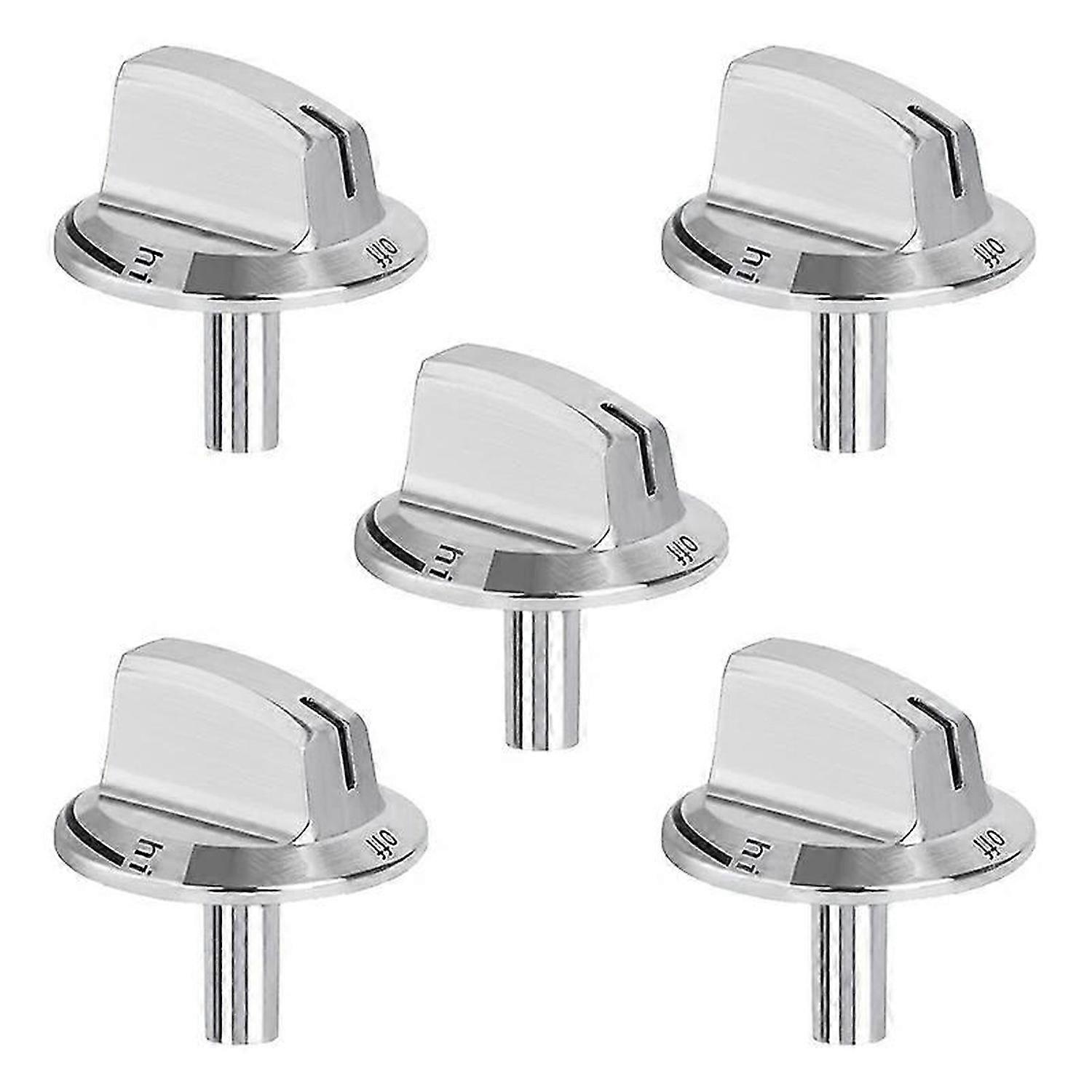 5 Packs Upgrade 5304525746 Long Stem Stove Knobs Replacements