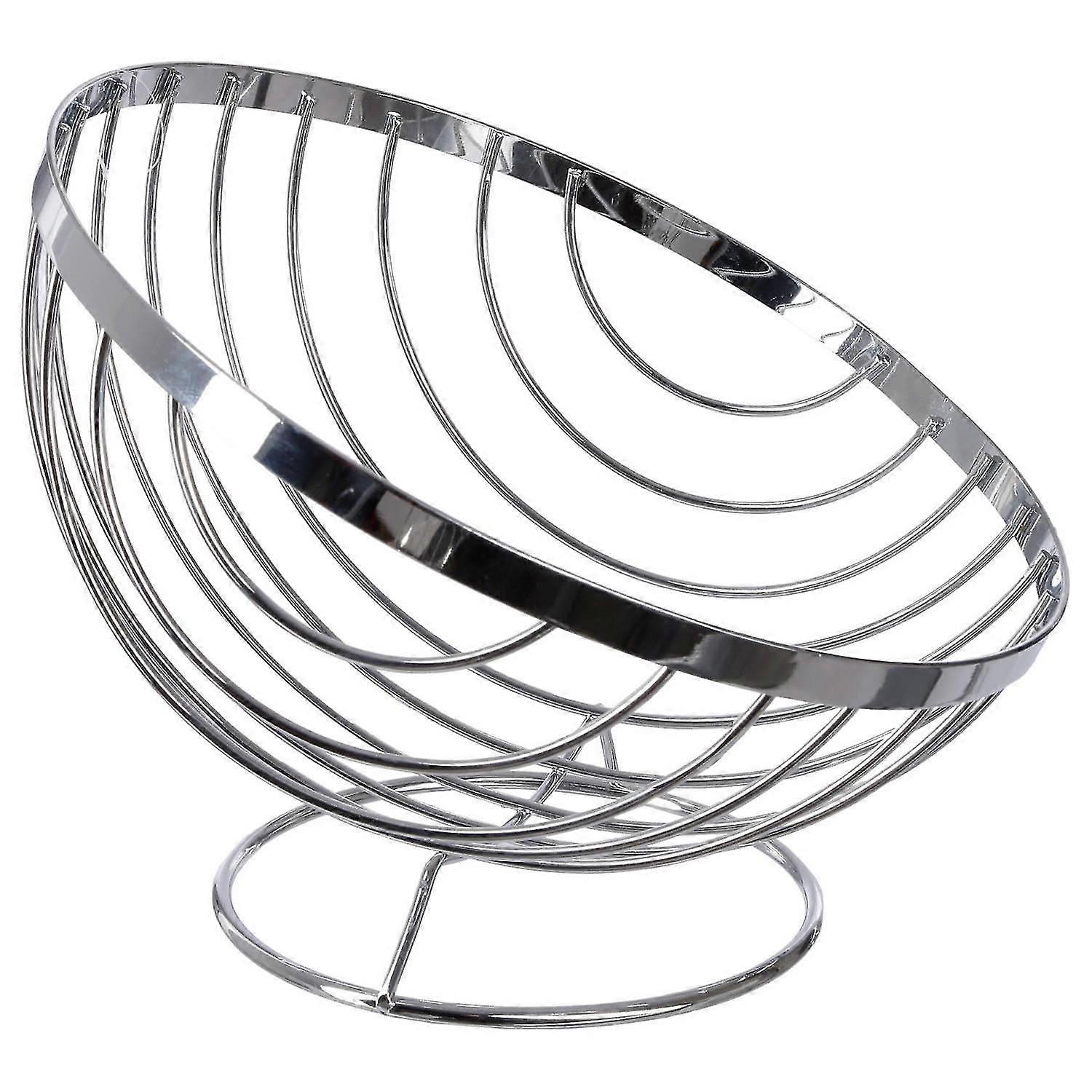 Fruktkorg i kromstål