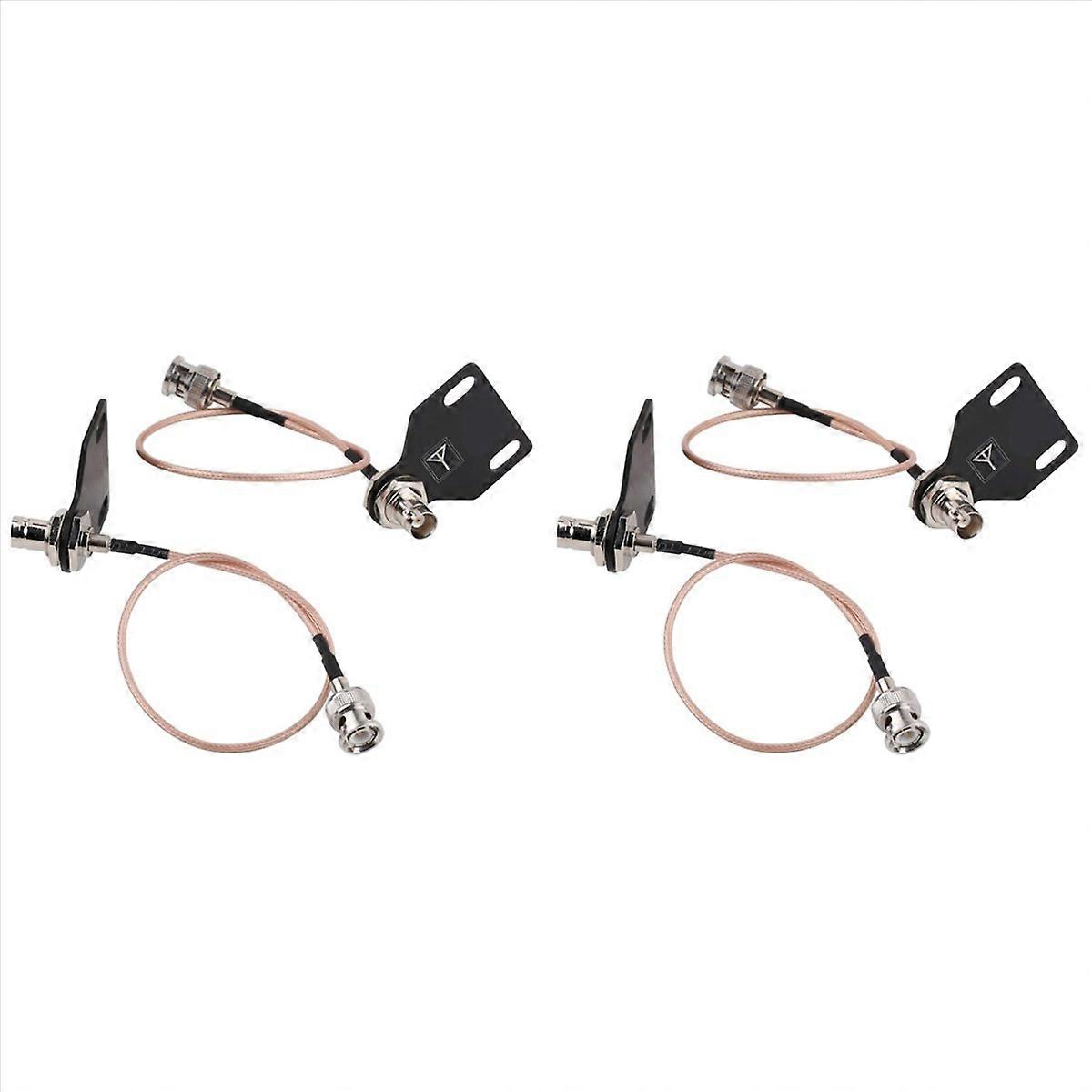 2X Wireless Microphone Receiver Antenna Extension Interface Board with Cable