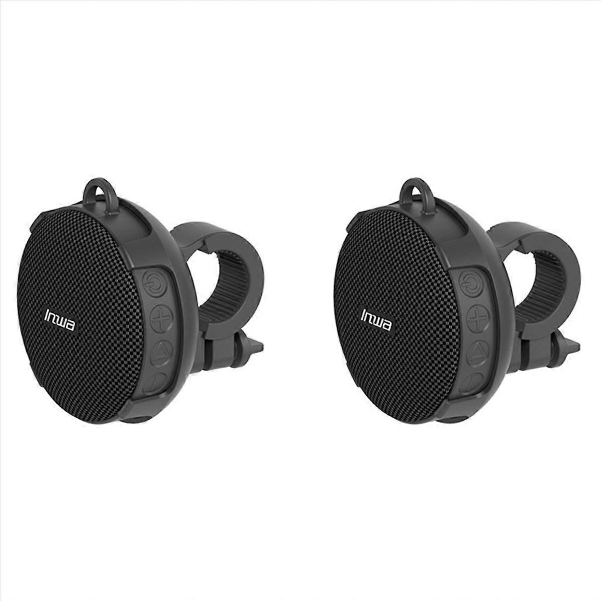 2X V5.0 Bicycle Speaker Fabric Smart Bluetooth Speaker Waterproof, Drop-Proof, Dust-Proof