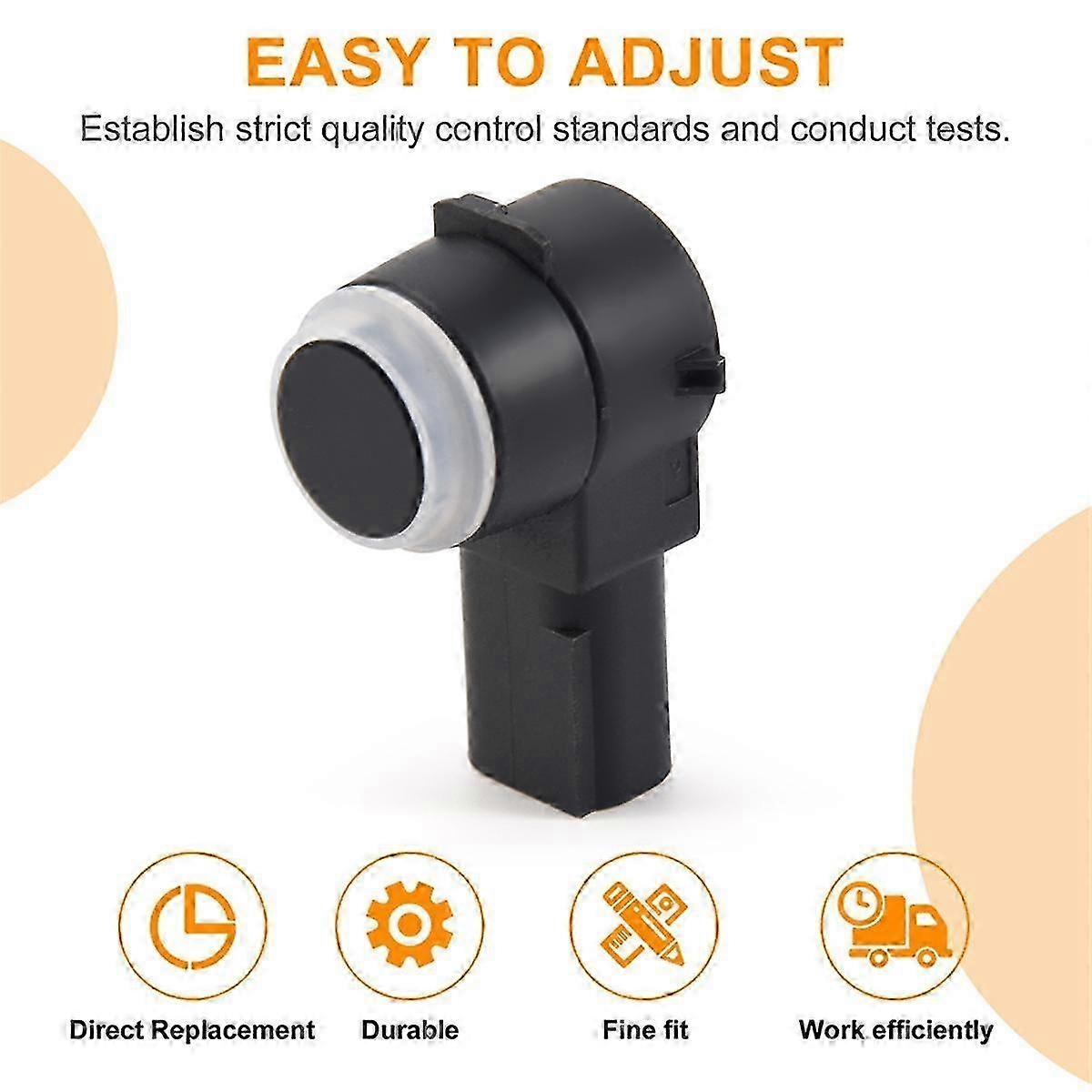 4pcs Car Rear Parking Distance Control Sensor for 307 407 for C4 C5 C6 9663821577XT / 6590 EF