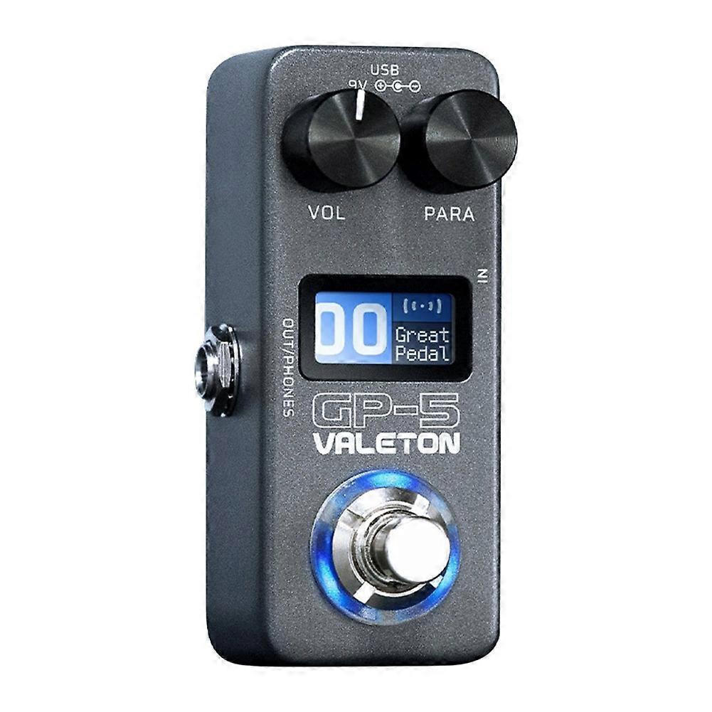 VALETON GP-5 Super Compact Multi-Effects Processor NAM/IR Loader Pedal Supports Loading Third-Party Enclosure IR Accurate