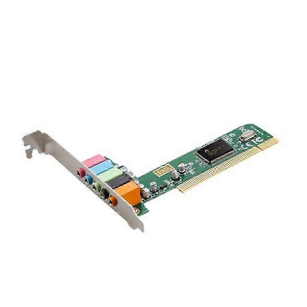 PCI5.1 Stereo Sound Card CMI8738 Chip 4 Channels Audio Card Support DLS DS3D