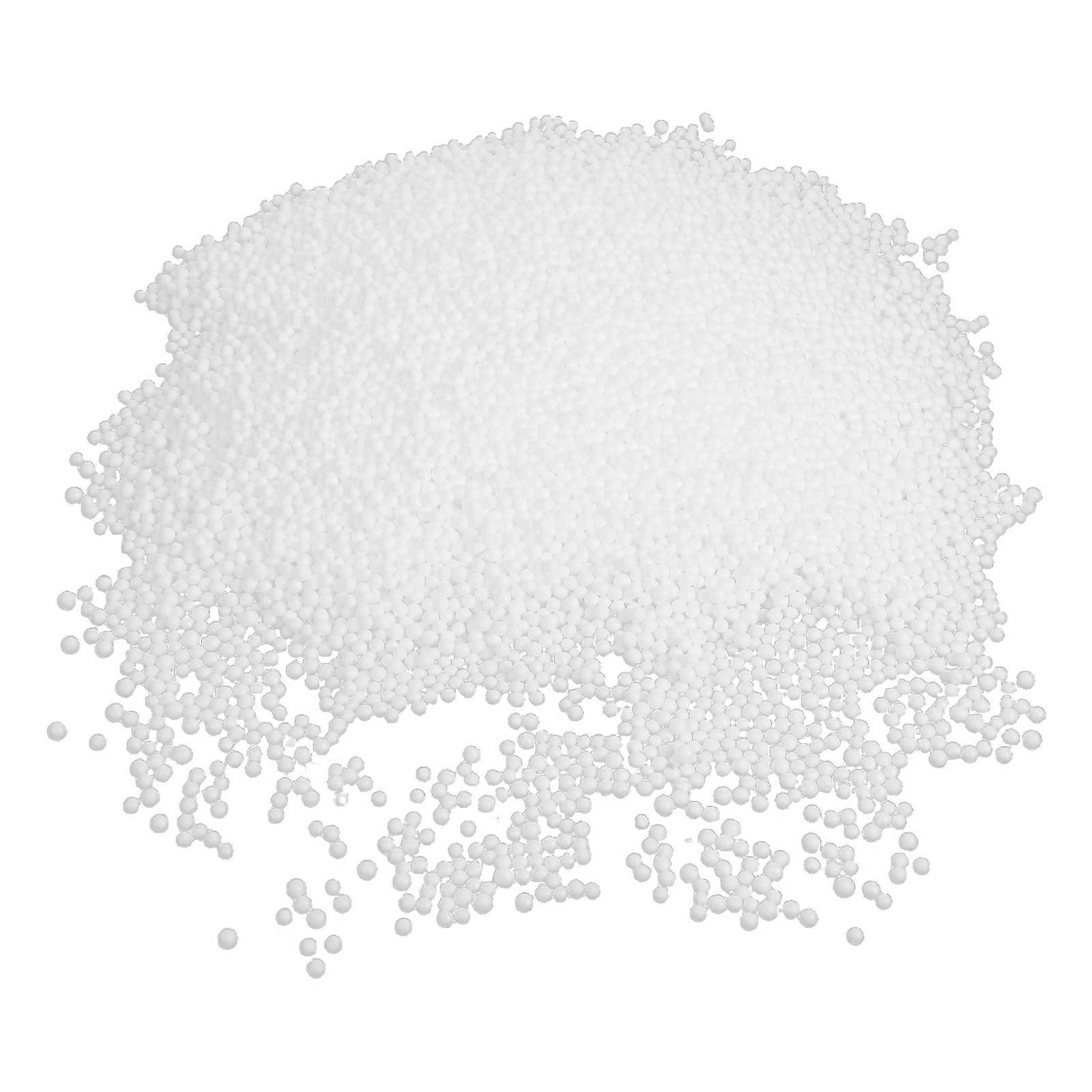 Bean Bag Filler Lazy Sofa Filling Foam for Pillow Stuffing 1 Bag White Foam Beads