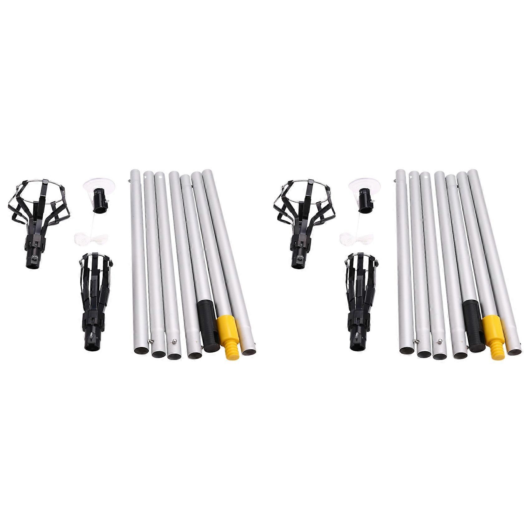 2 Set High Ceiling Light Bulb Changer, Light Bulb Changer, Assembled Light Bulb Extension Rod