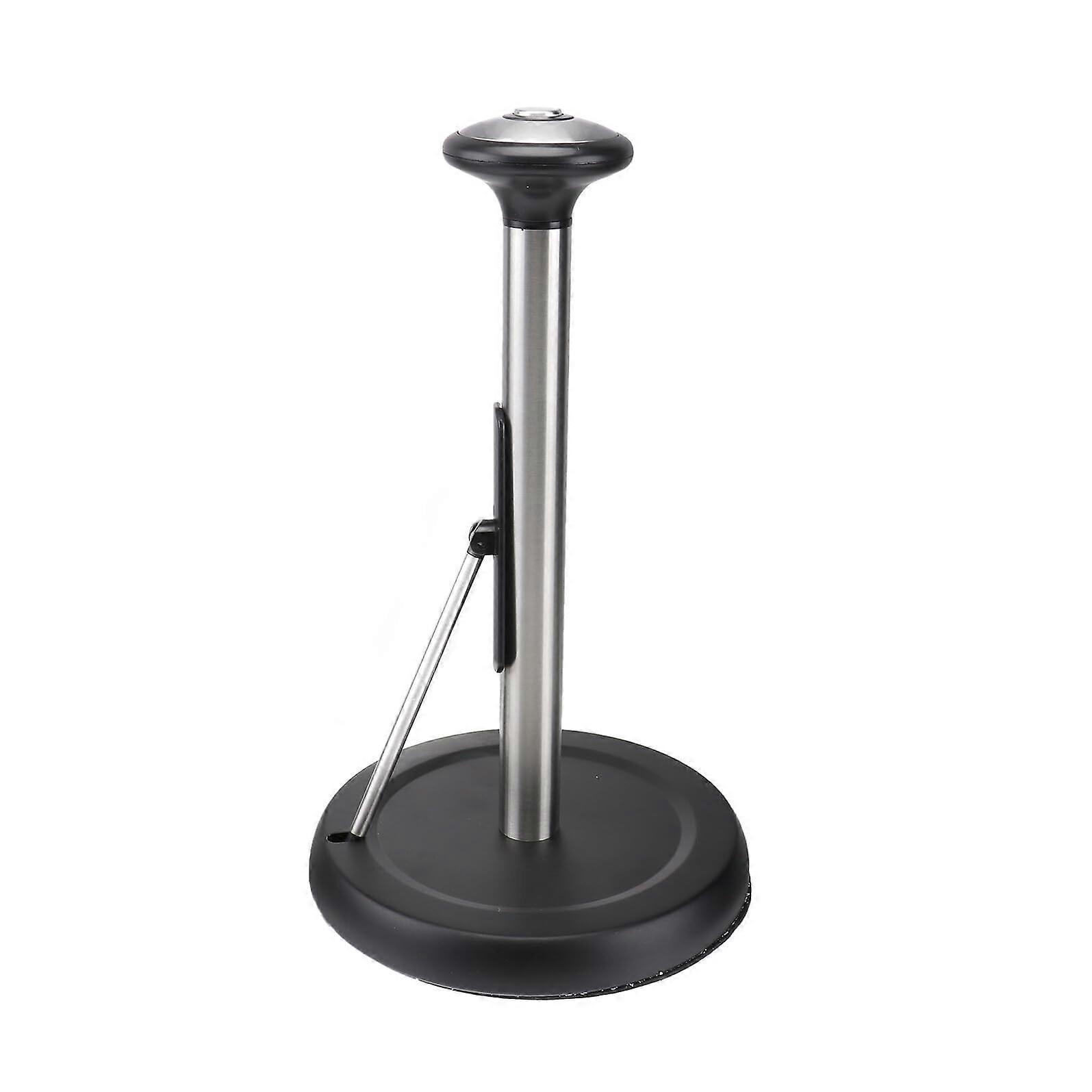 Stainless Steel Paper Towel Holder and Napkin Dispenser with NonSkid Base for Kitchen Countertop