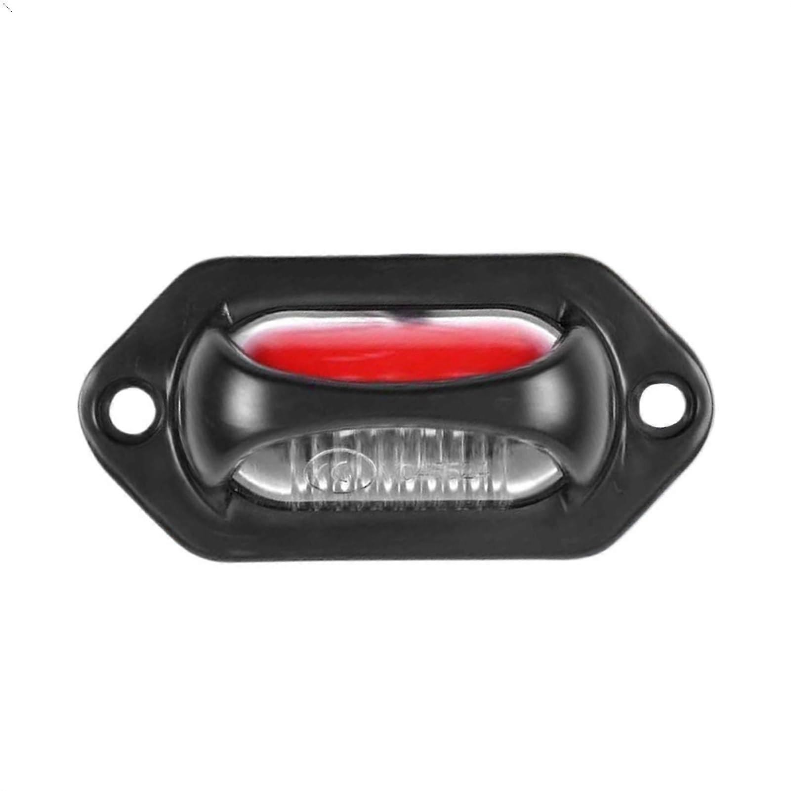 LED License Plate Light Assembly 4500K Dual Color Waterproof Lamp for Pickup Enhanced Night Visibility