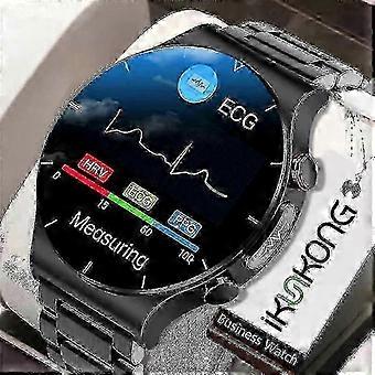 Reloj inteligente ECG+PPG para hombre, con control de la presión arterial y del ritmo cardíaco, IP68, resistente al agua, con monitor de actividad física - CHWA