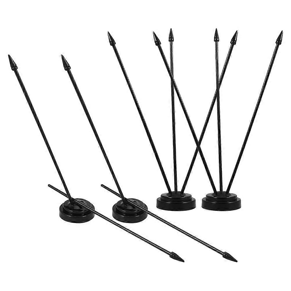 Indoor Flagpole Holder for Office Flag Display 4Pcs Set