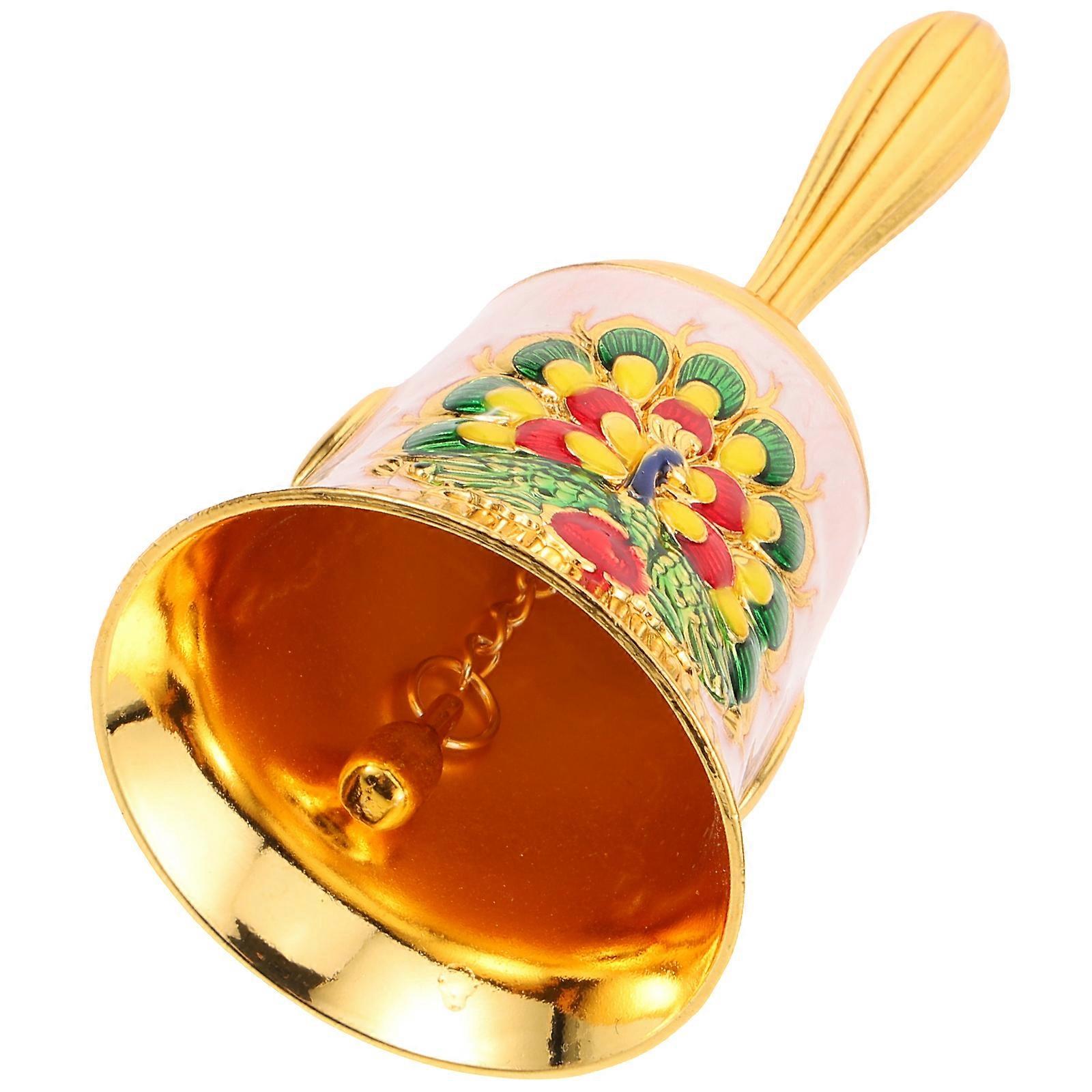 Hotel Hand Bell Alloy for Service 5Pcs Multi