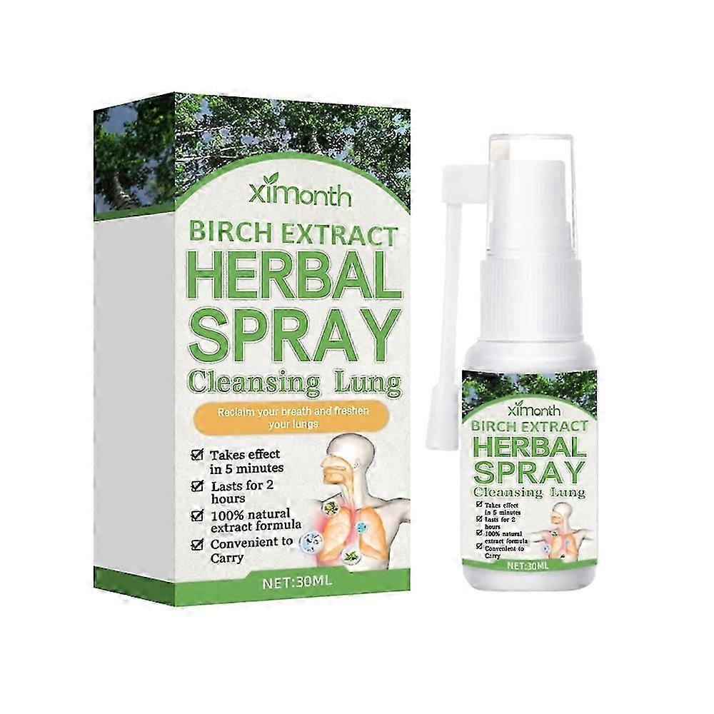 1-5x Herbal Lung Clearing And Repairing Spray